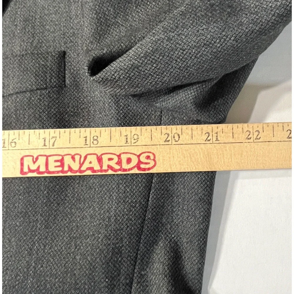 Vintage Burberrys Prorsum Blazer Mens 42R Gray Textured Two Button Sport Coat
